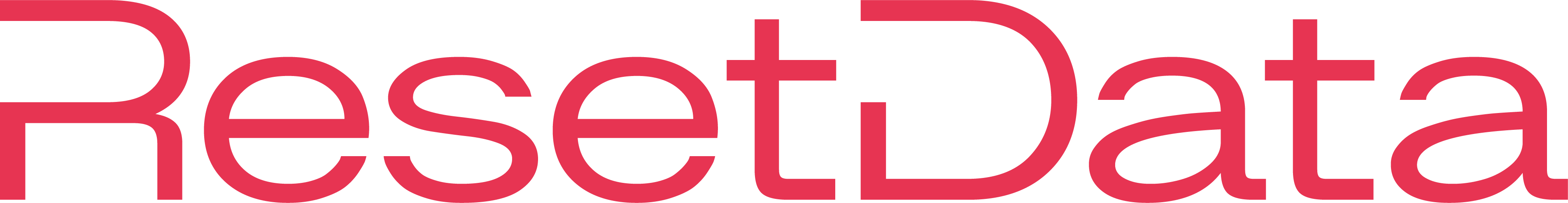 ResetData